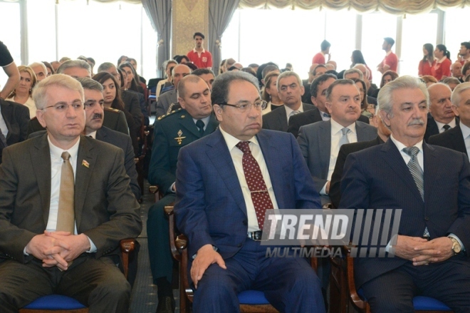 Baku hosts award ceremony of winners of Best Presentation contest, dedicated to the 93rd anniversary of national leader Heydar Aliyev. Azerbaijan, Baku, 5 May 2016 