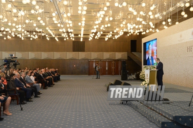 Baku hosts award ceremony of winners of Best Presentation contest, dedicated to the 93rd anniversary of national leader Heydar Aliyev. Azerbaijan, Baku, 5 May 2016 