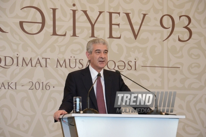 Baku hosts award ceremony of winners of Best Presentation contest, dedicated to the 93rd anniversary of national leader Heydar Aliyev. Azerbaijan, Baku, 5 May 2016 