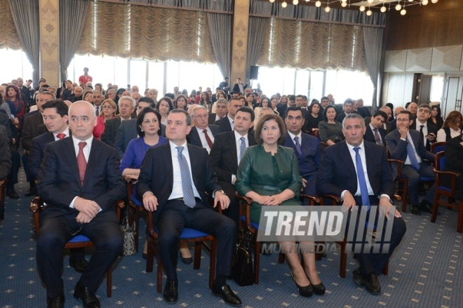 Baku hosts award ceremony of winners of Best Presentation contest, dedicated to the 93rd anniversary of national leader Heydar Aliyev. Azerbaijan, Baku, 5 May 2016 