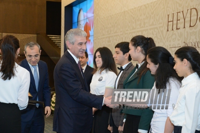 Baku hosts award ceremony of winners of Best Presentation contest, dedicated to the 93rd anniversary of national leader Heydar Aliyev. Azerbaijan, Baku, 5 May 2016 