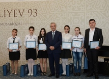 Baku hosts award ceremony of winners of Best Presentation contest, dedicated to the 93rd anniversary of national leader Heydar Aliyev. Azerbaijan, Baku, 5 May 2016 