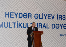 A conference on "Heydar Aliyev's Heritage and Multicultural Values" has been held. Azerbaijan, Baku, 7 May 2016 
