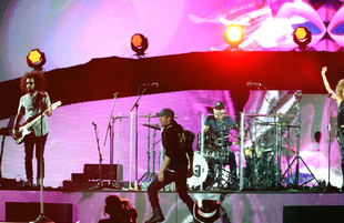 Enrique Iglesias performs in Baku as part of F1 Grand Prix. Azerbaijan, Baku, 18 June 2016