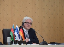 OSCE Chairperson-in-Office Frank-Walter Steinmeier discusses Karabakh conflict settlement in Baku. Azerbaijan, Baku, 30 June 2016