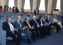 OSCE Chairperson-in-Office Frank-Walter Steinmeier discusses Karabakh conflict settlement in Baku. Azerbaijan, Baku, 30 June 2016