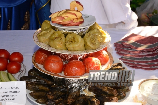 First international dolma festival held in Baku. Azerbaijan, Baku, 2 July 2016