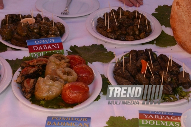 First international dolma festival held in Baku. Azerbaijan, Baku, 2 July 2016