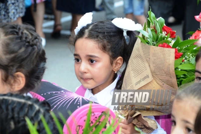 Azerbaijan marks Knowledge Day. Azerbaijan, Baku, 15 sept. 2016