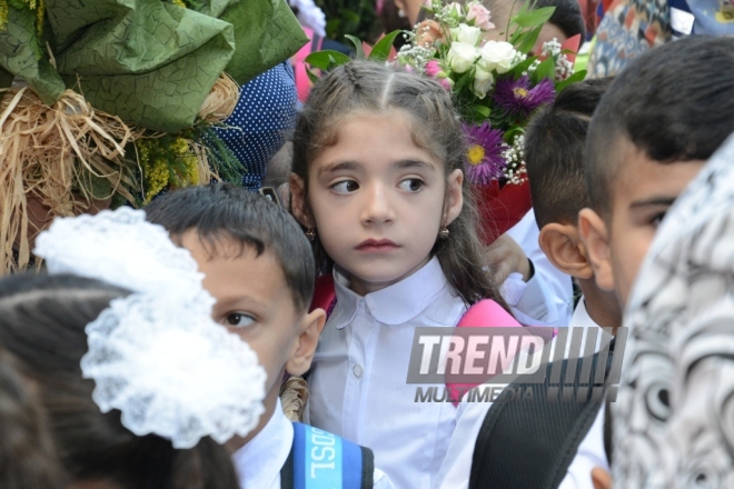 Azerbaijan marks Knowledge Day. Azerbaijan, Baku, 15 sept. 2016