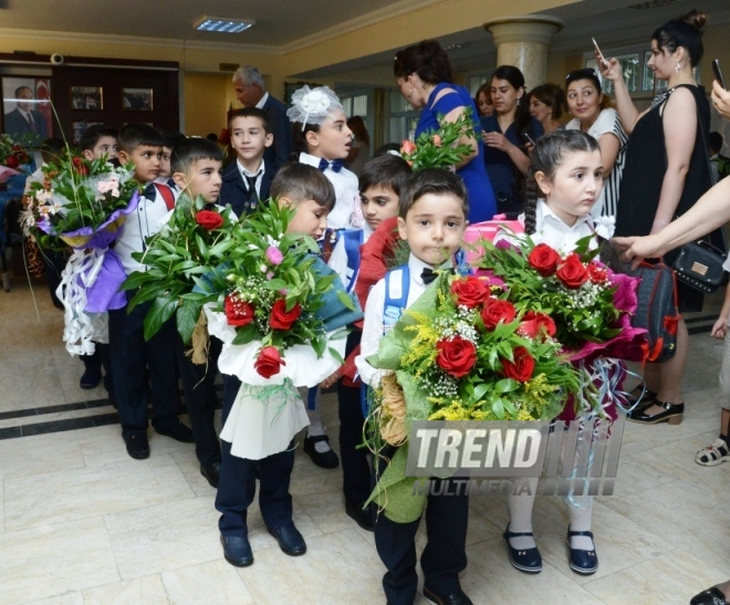 Azerbaijan marks Knowledge Day. Azerbaijan, Baku, 15 sept. 2016