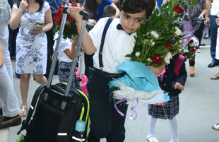 Azerbaijan marks Knowledge Day. Azerbaijan, Baku, 15 sept. 2016