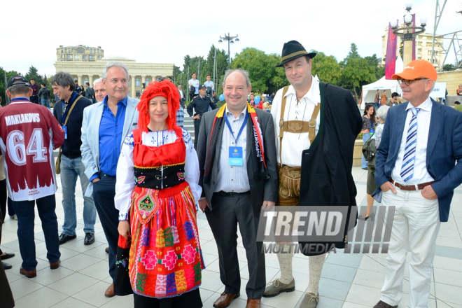 В Баку открылся "Европейский городок". Азербайджан, Баку, 1 октября 2016