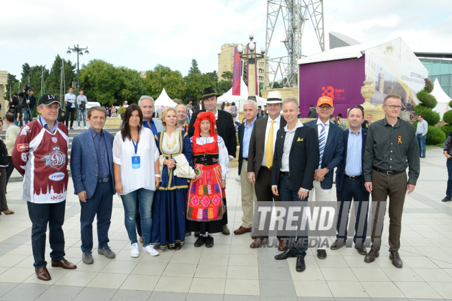 В Баку открылся "Европейский городок". Азербайджан, Баку, 1 октября 2016