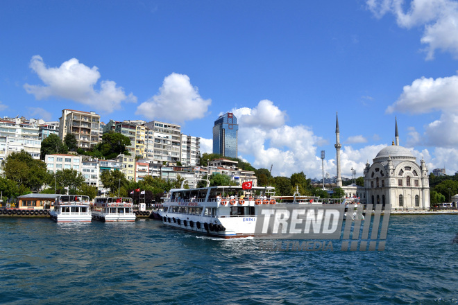 İstanbulda payız gəzintisi. Azərbaycan, Bakı, 12 oktyabr 2016