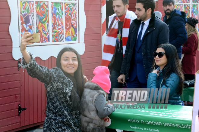 Bakı Yeni İli qeyd edir. Azərbaycan, Bakı, 30 dekabr 2016