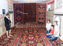 In the Azerbaijan Carpet Museum