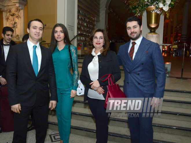 British Foundation for Study of Azerbaijan and Caucasus presented at V&A. London, UK, 25 Jan. 2017