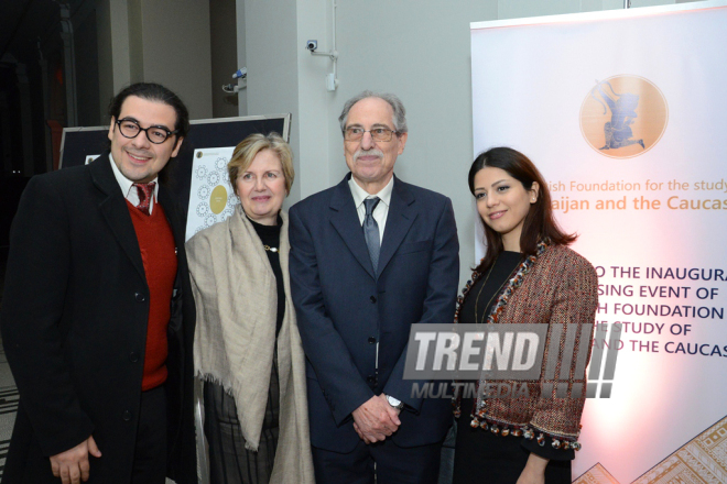 British Foundation for Study of Azerbaijan and Caucasus presented at V&A. London, UK, 25 Jan. 2017