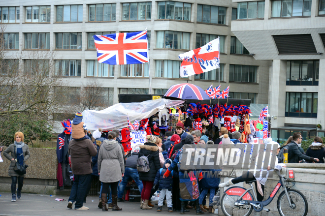 In the heart of London. United Kingdom, Feb.9, 2017