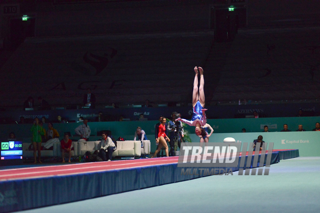 Batut gimnastikası və tamblinq üzrə Dünya Kuboku. Azərbaycan, Bakı, 18-19 fevral 2017