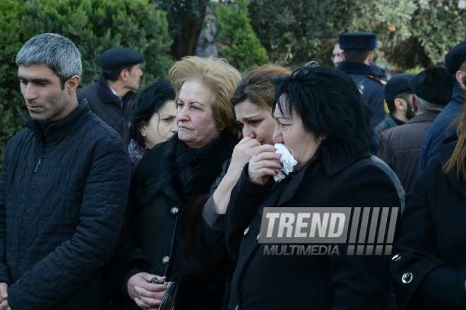 Nationwide march on 25th anniversary of Khojaly genocide. Baku, Azerbaijan. Feb. 26, 2017