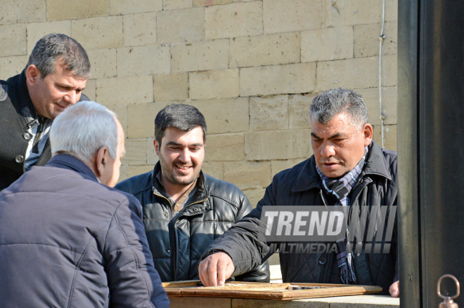 "İçəri şəhər" Dövlət Tarix-Memarlıq Qoruğunda gəzinti. Azərbaycan, 11 mart 2017