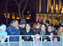Концерт и салют, приуроченный к основному этапу праздника Новруз - "Илахыр чершенбе".