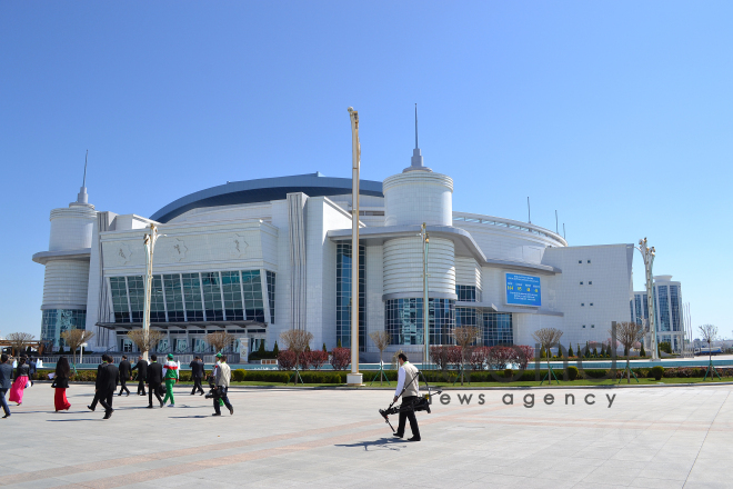 Ashgabat and Turkmenbashi host "Asian Games 2017" International sports congress. Turkmenistan, April,8, 2017