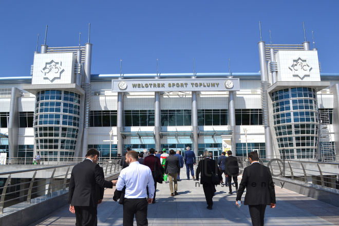 Ashgabat and Turkmenbashi host "Asian Games 2017" International sports congress. Turkmenistan, April,8, 2017