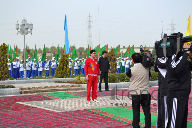 Ashgabat and Turkmenbashi host "Asian Games 2017" International sports congress. Turkmenistan, April,8, 2017