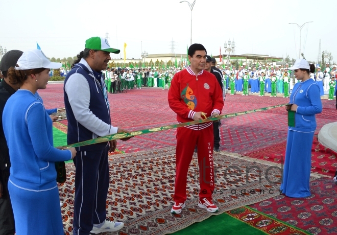 Ashgabat and Turkmenbashi host "Asian Games 2017" International sports congress. Turkmenistan, April,8, 2017