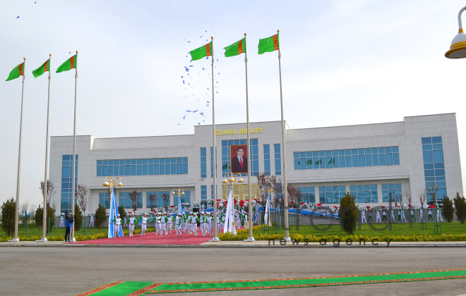 Ashgabat and Turkmenbashi host "Asian Games 2017" International sports congress. Turkmenistan, April,8, 2017