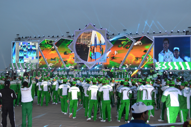 Ashgabat and Turkmenbashi host "Asian Games 2017" International sports congress. Turkmenistan, April,8, 2017