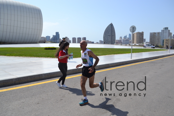 Heydər Əliyev Fondunun təşəbbüsü ilə  keçirilən "Bakı Marafonu 2017". Azərbaycan, Bakı, 30 aprel, 2017