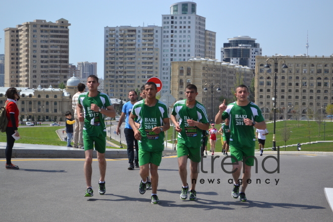 Heydər Əliyev Fondunun təşəbbüsü ilə  keçirilən "Bakı Marafonu 2017". Azərbaycan, Bakı, 30 aprel, 2017