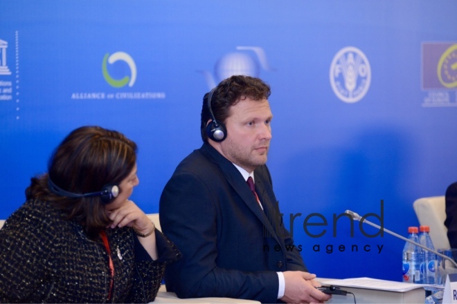 IV Ümumdünya Mədəniyyətlərarası Dialoq Forumunda. Azərbaycan, Bakı, 4-5 may 2017