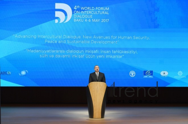 Azerbaijani capital hosting 4th World Forum on Intercultural Dialogue. Azerbaijan, Baku, may 4-5, 2017