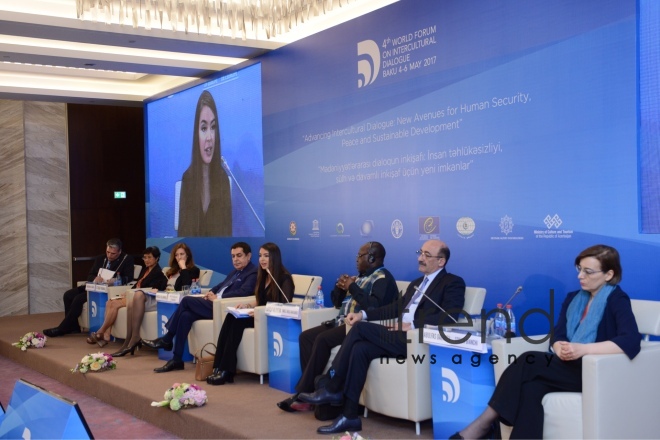 IV Ümumdünya Mədəniyyətlərarası Dialoq Forumunda. Azərbaycan, Bakı, 4-5 may 2017