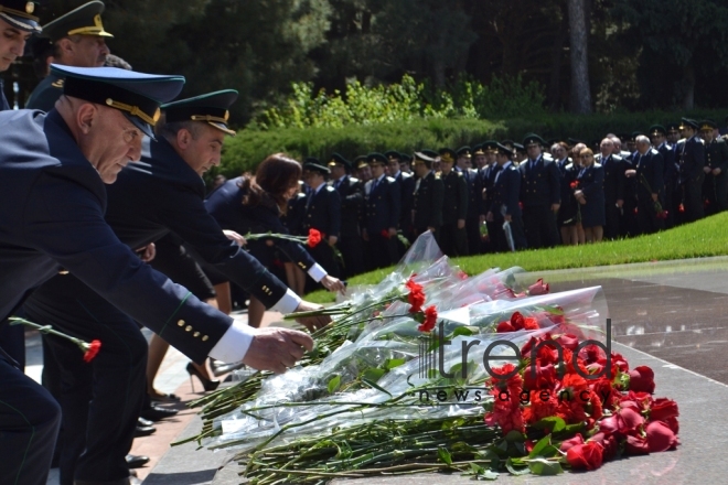 Azerbaijanis mark 94th birthday anniversary of National Leader Heydar Aliyev. Baku, may 10, 2017