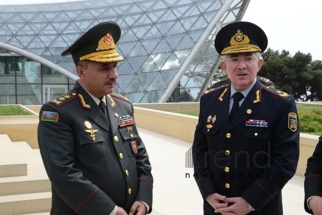 Azerbaijan celebrating Victory Day. Baku, 9th may, 2017