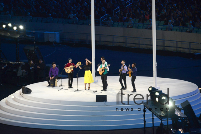 Opening ceremony of Baku 2017 Islamic Solidarity Games. Azerbaijan, Baku, 12 may, 2017
