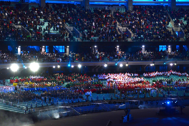 Opening ceremony of Baku 2017 Islamic Solidarity Games. Azerbaijan, Baku, 12 may, 2017
