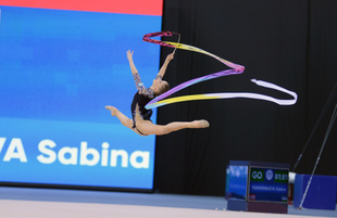 İslamiadada bədii gimnastika üzrə yarışların ikinci günü. Azərbaycan, Bakı, 13 may 2017