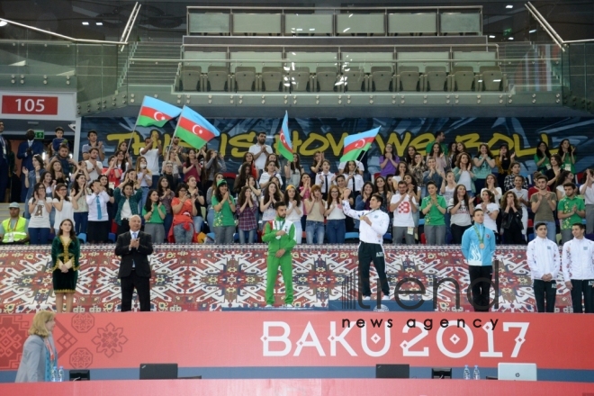 Today at the 4th Islamic Solidarity Games. Azerbaijan, Baku, may 15, 2017