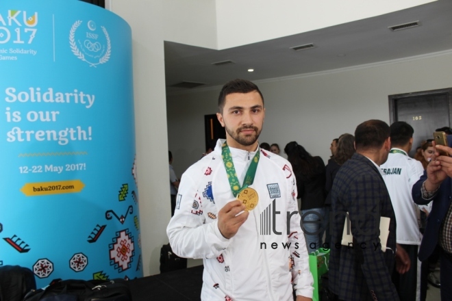 Today at the 4th Islamic Solidarity Games. Azerbaijan, Baku, may 15, 2017