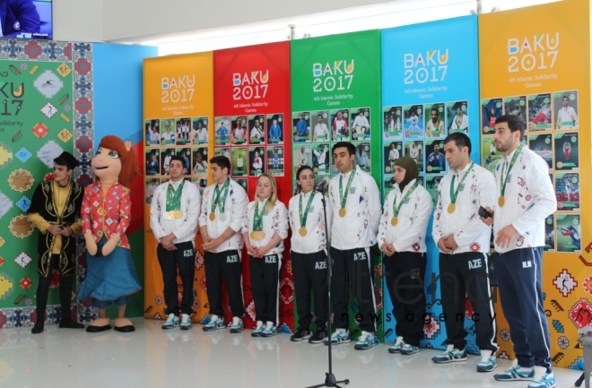 Today at the 4th Islamic Solidarity Games. Azerbaijan, Baku, may 16, 2017