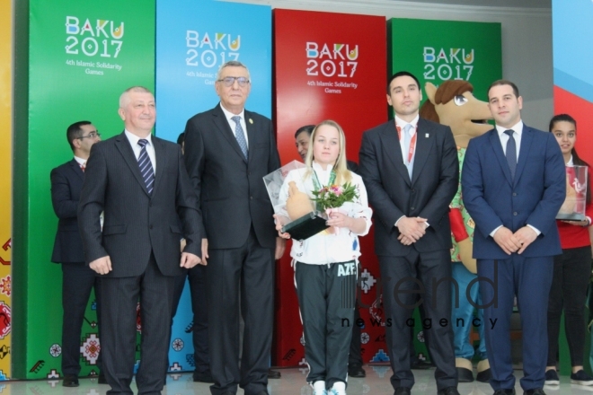 Today at the 4th Islamic Solidarity Games. Azerbaijan, Baku, may 16, 2017