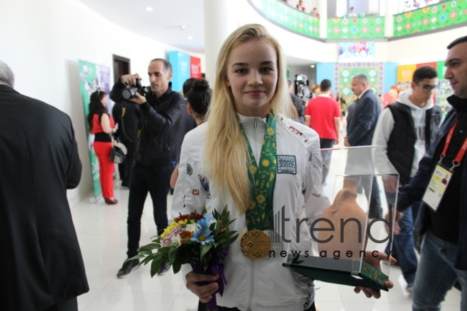 Today at the 4th Islamic Solidarity Games. Azerbaijan, Baku, may 16, 2017