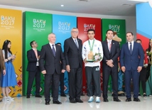 16 мая на IV Играх исламской солидарности. Азербайджан, Баку, 16 мая 2017